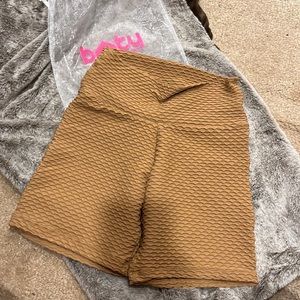 Booty by Brabants caramel biked shorts